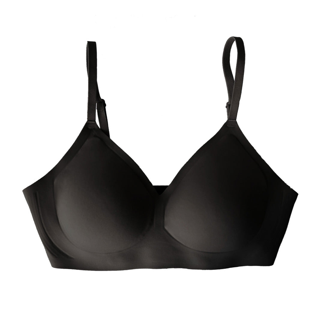Black Relief Bra