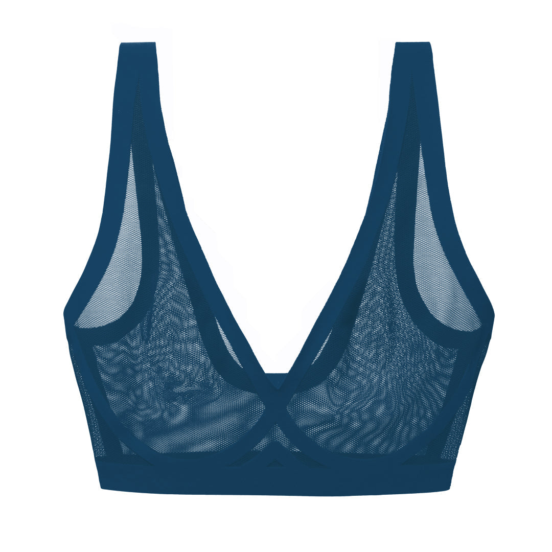 Blue Opal Sheer Bralette