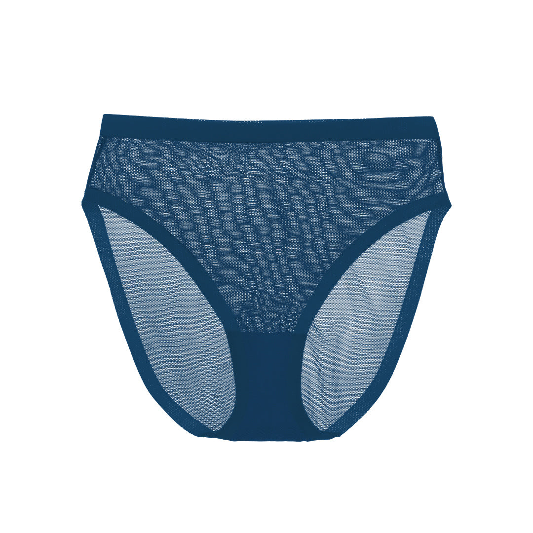 Blue Opal Sheer High Cut