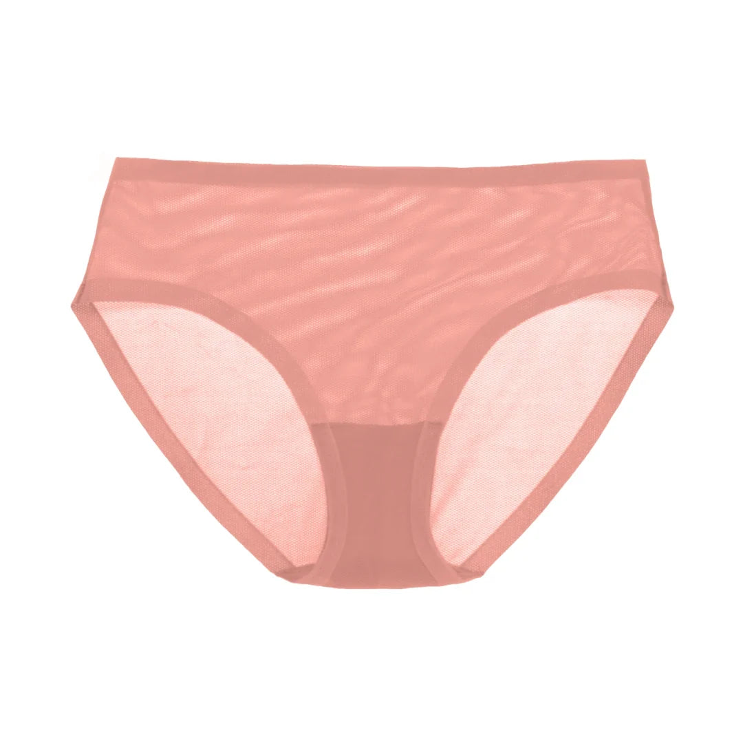 Dusty Rose Sheer Brief