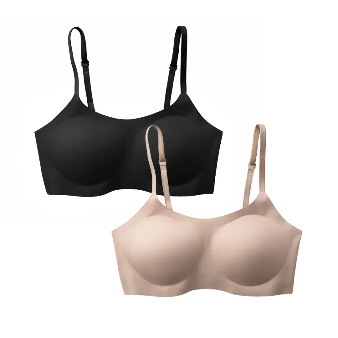 Black and Nude Support Bralette Bundle