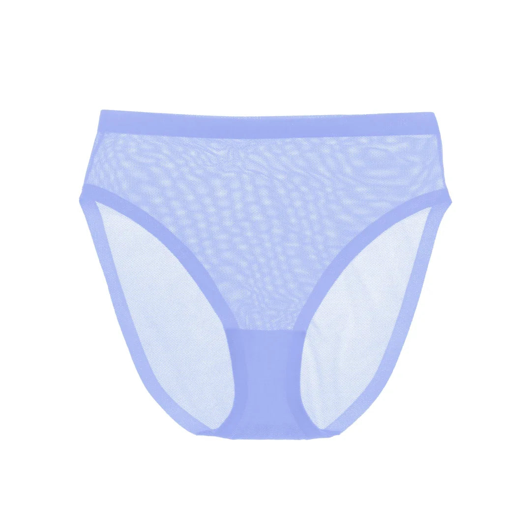 Jacaranda Mesh High Cut High Waisted