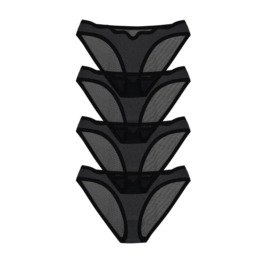 Black Truffle Lucy Bikini 4-Pack