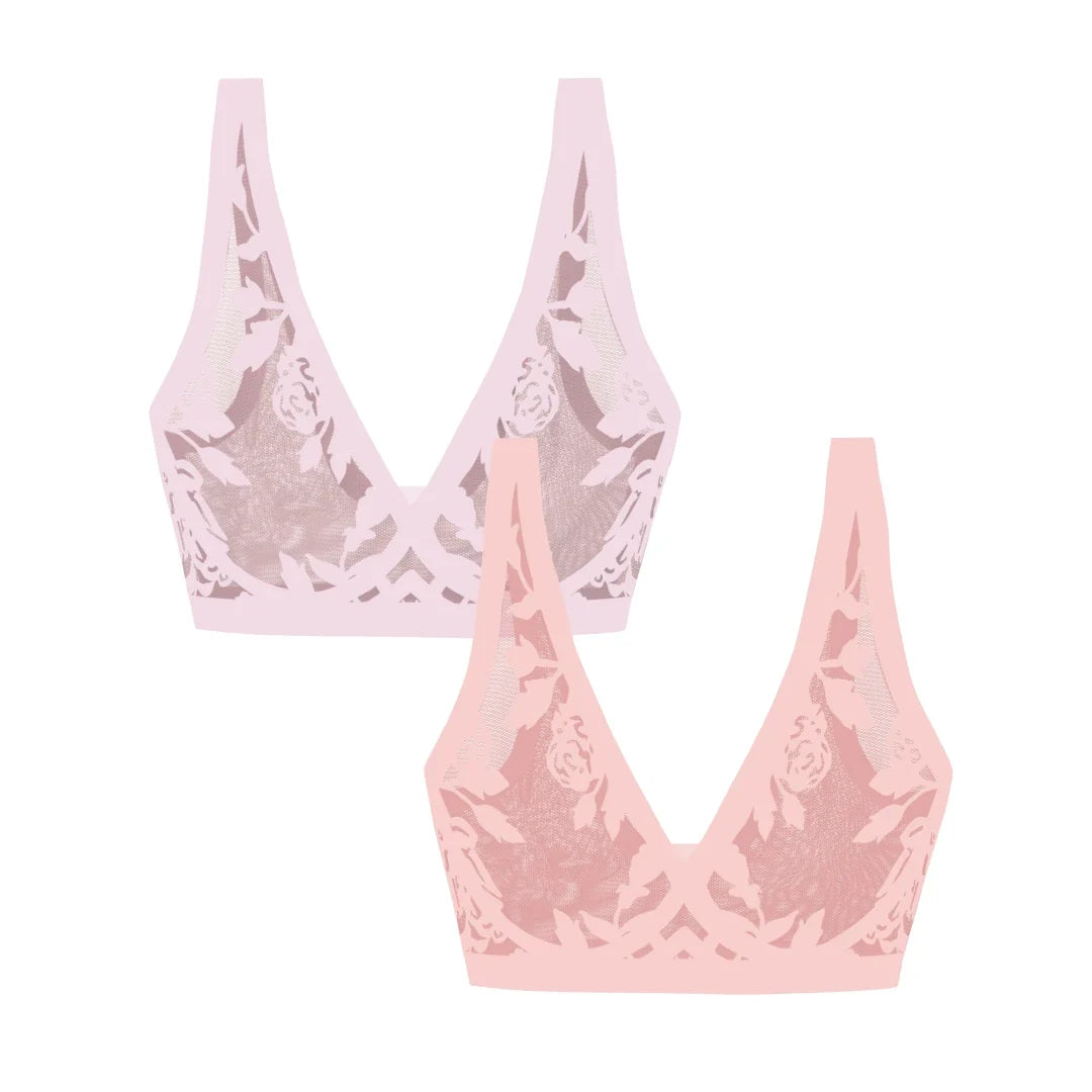 Madam Bisou and Madam Chic Sheer Bralette Duo