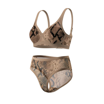 Arabesque Light Light Sheer Bra and Brief Set