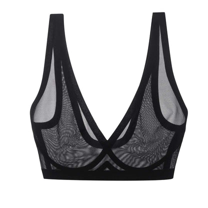Black Mesh Bralette