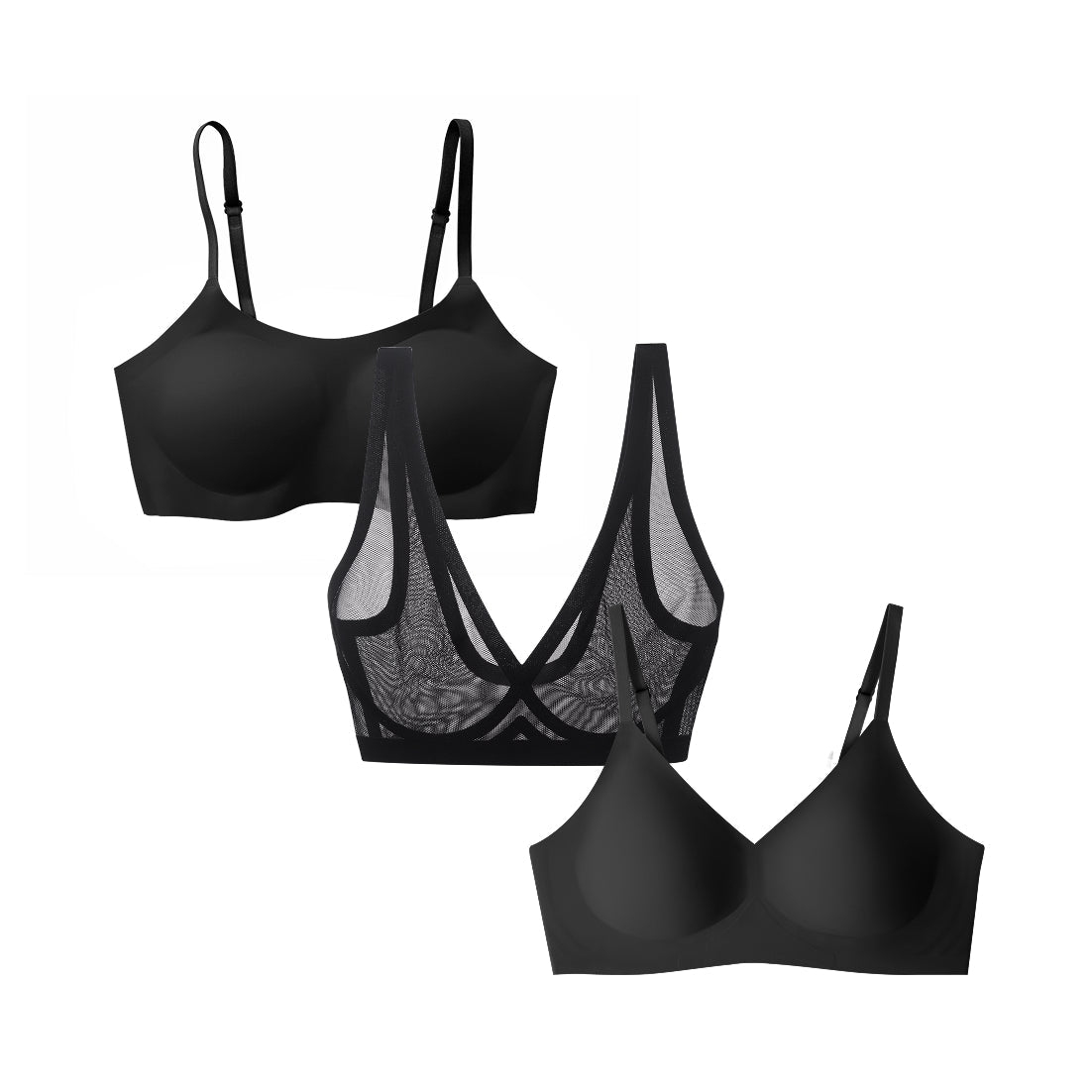 Black Bra 3 Pack