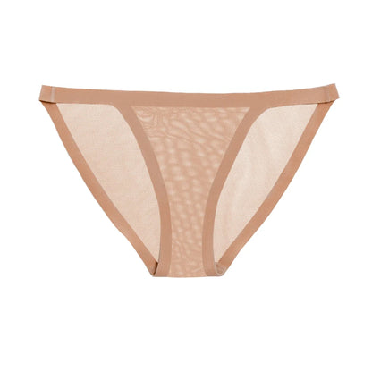 Champagne Sheer String Bikini
