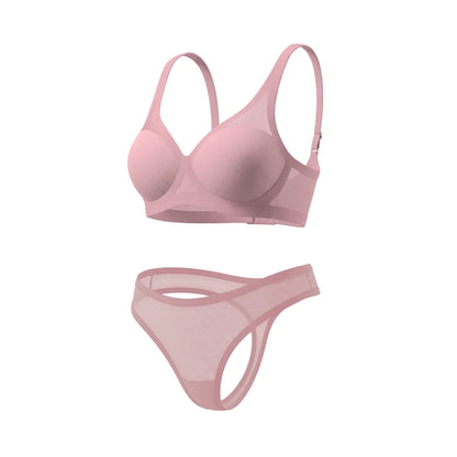 Interlude Light Lift Sheer Bra and Sheer Thong Set