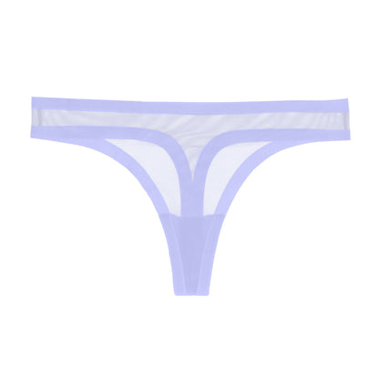 Jacaranda Mesh Thong