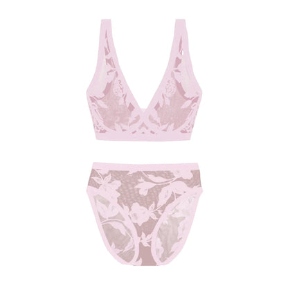 Madam Chic Sheer Bralette and High-Cut Set