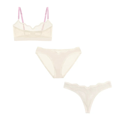 Lucy Bra Marshmallow, Bikini, and Thong