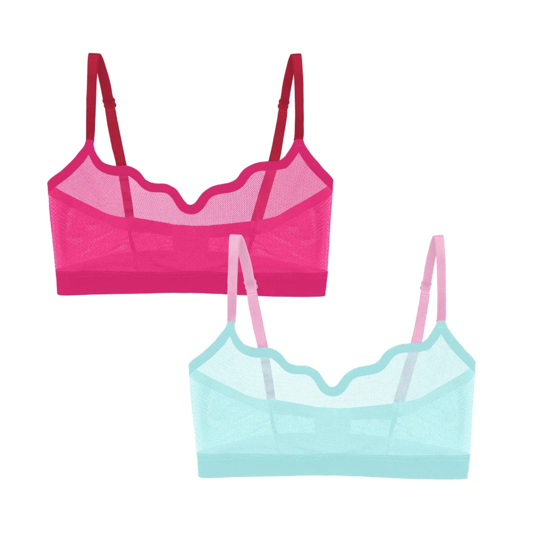 Lucy Bra Mint Jelly and Red Velvet