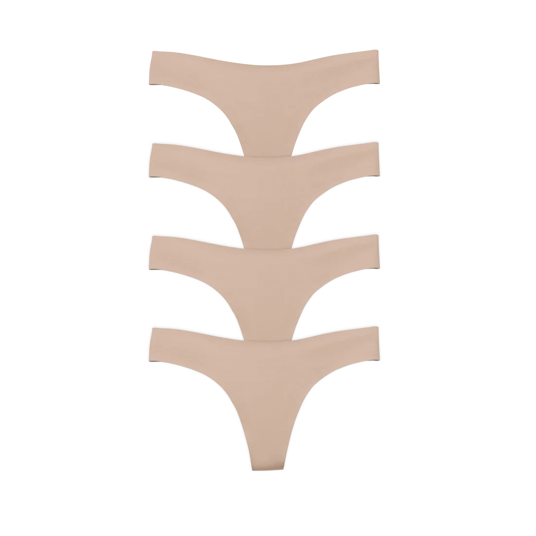 Nude Thong 4-Pack