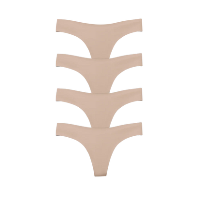 Nude Thong 4-Pack