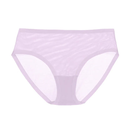 Pastel Lilac Sheer Brief