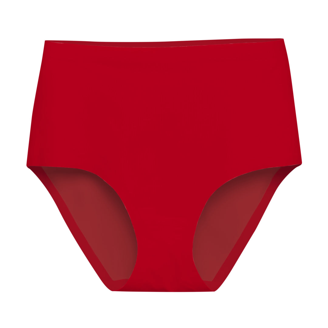Haute Red High Waisted