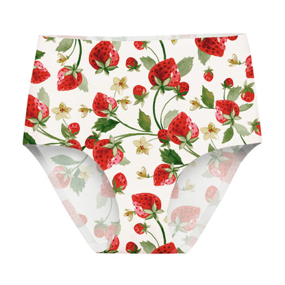 Strawberry Patch High Waisted