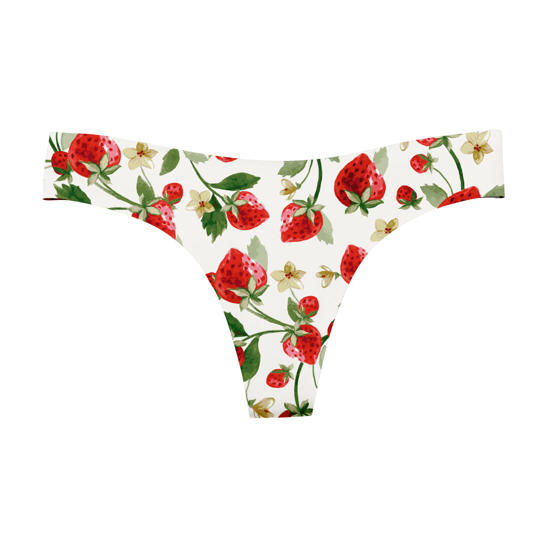 Strawberry Patch Thong