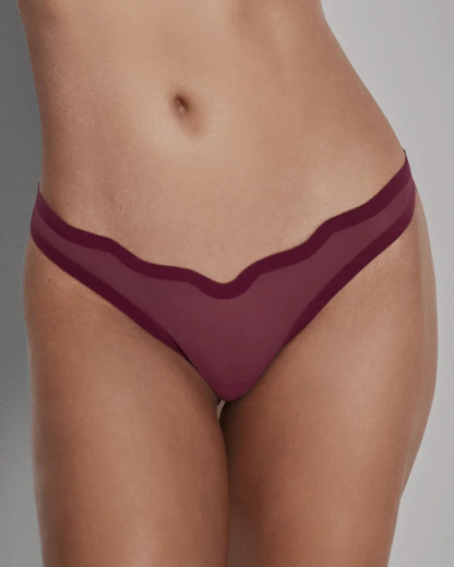 Mischief Lucy Bralette and Sheer Thong Set