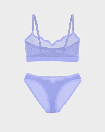 Lucy Bra Berry Milkshake and Sheer Bikini Berry Milkshake
