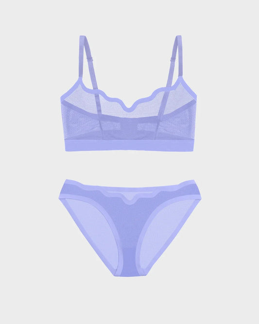 Lucy Bra Berry Milkshake and Sheer Bikini Berry Milkshake