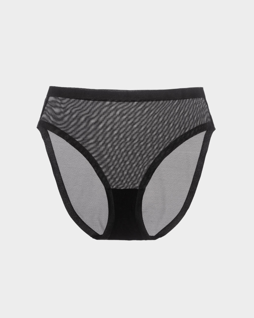Black Mesh Highwaisted