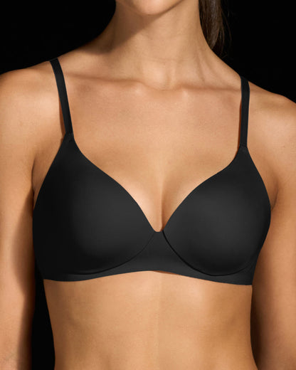 Black Pain Free T-Shirt Bra Bundle