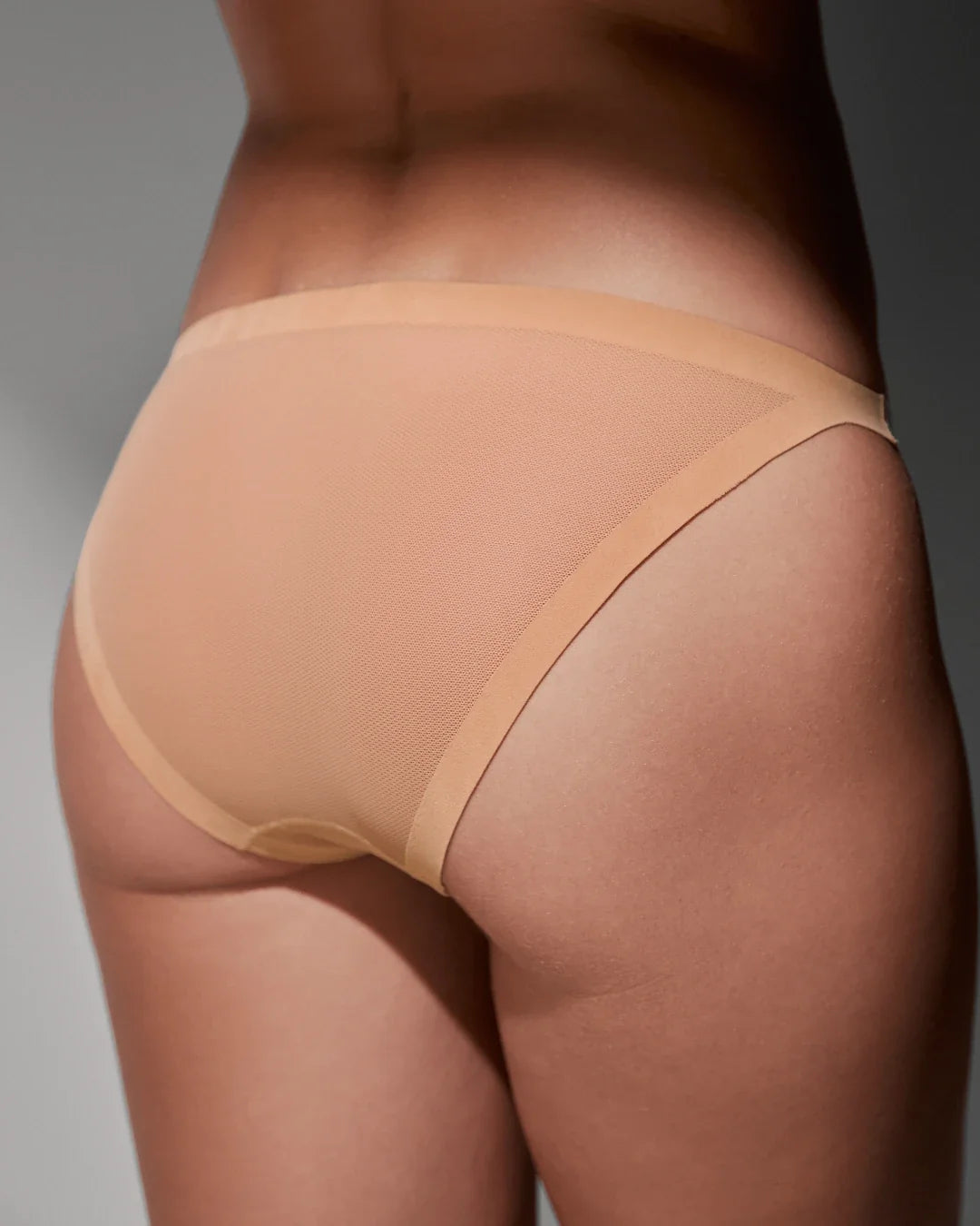 Champagne Sheer String Bikini