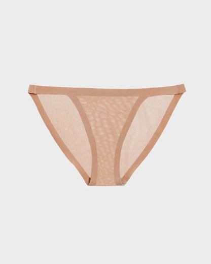 Champagne Sheer String Bikini