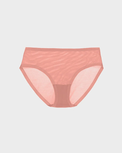 Dusty Rose Sheer Brief