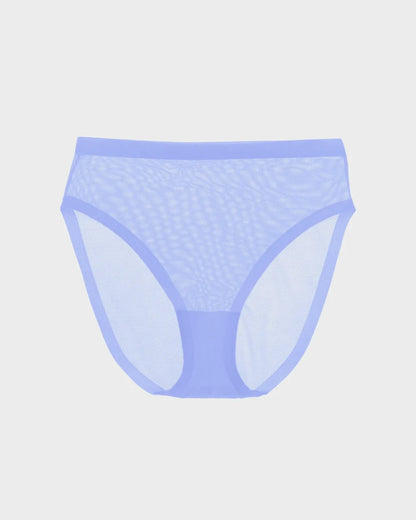 Jacaranda Mesh High Cut High Waisted