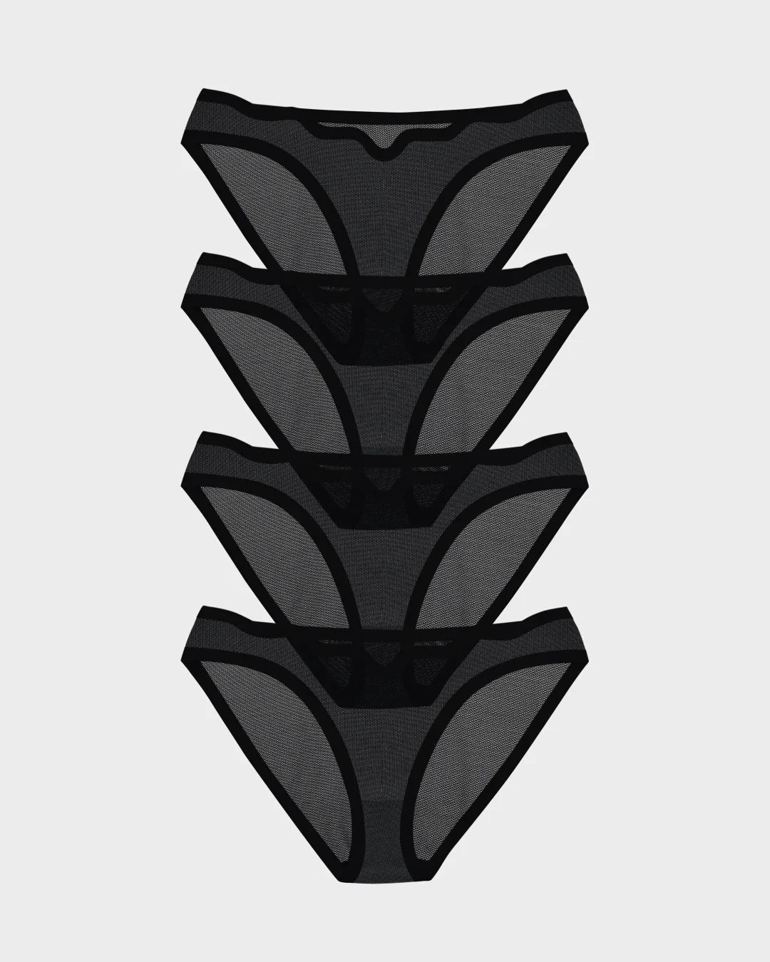 Black Truffle Lucy Bikini 4-Pack