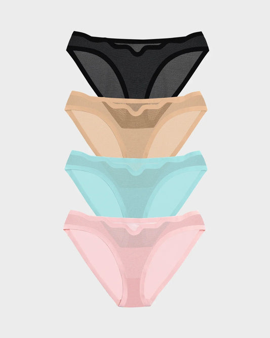 Black Truffle, Cookie Dough, Mint Jelly, Sugar Rush Lucy Bikini Quartet