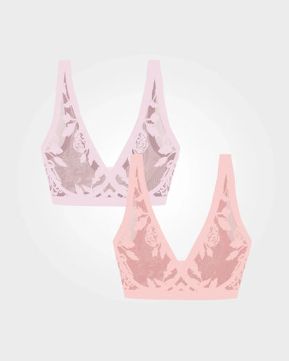 Madam Bisou and Madam Chic Sheer Bralette Duo