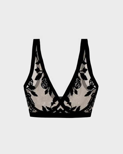 Madam Noir Sheer Bra