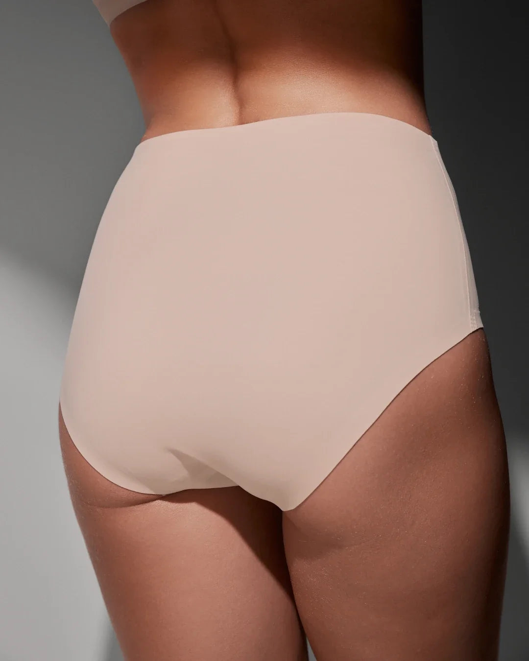 Nude Boob Job Bra and High Waisted Set