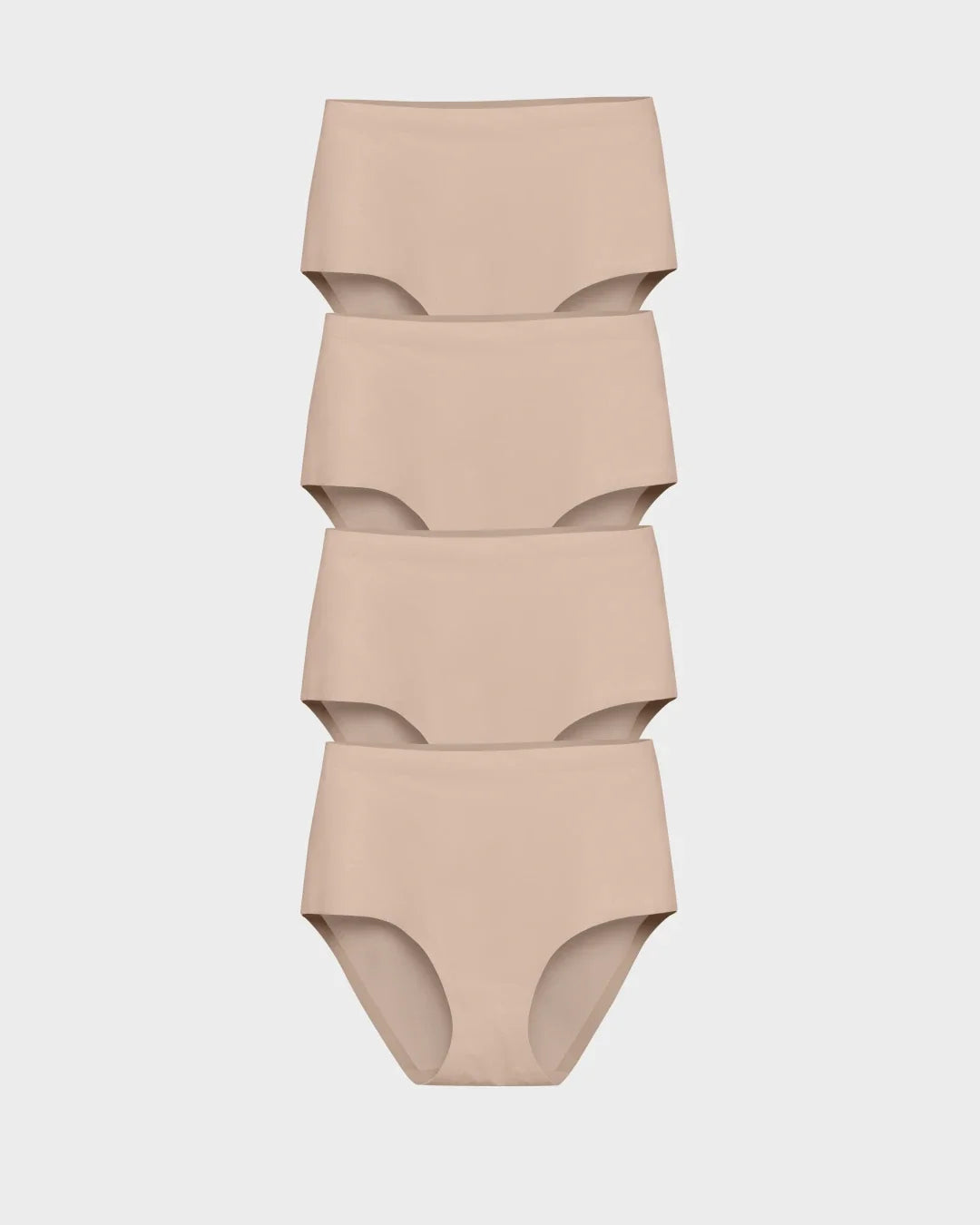 Nude High Waisted 4-Pack