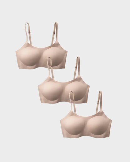 Nude Support Bralette 3 Pack