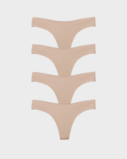 Nude Thong 4-Pack