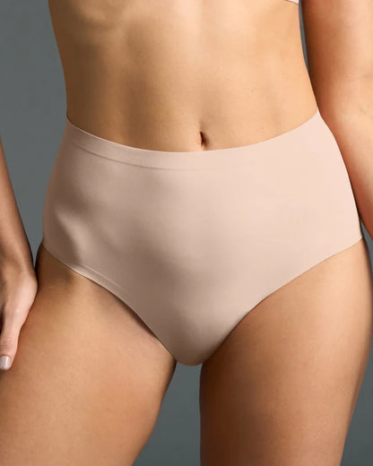 Nude and Black High Waisted 4-Pack