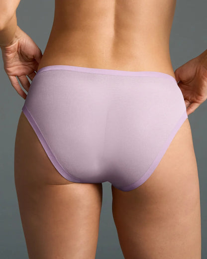 Pastel Lilac Sheer Brief