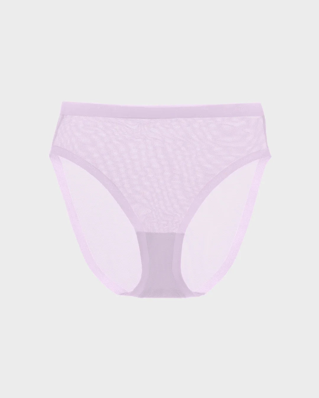 Pastel Lilac Sheer High Cut