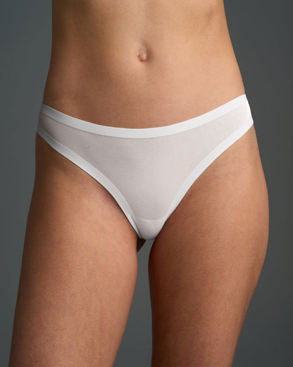 Pearl Sheer Thong