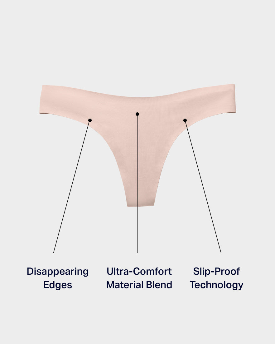Rose Dust Thong