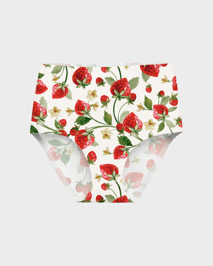 Strawberry Patch High Waisted