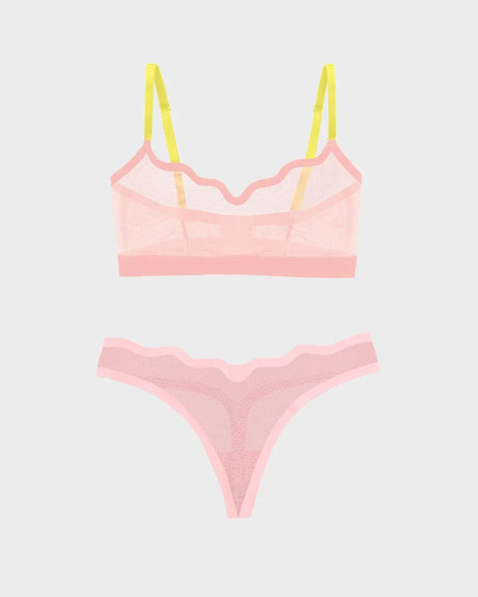 Lucy Bra Sugar Rush and Sheer Thong Sugar Rush